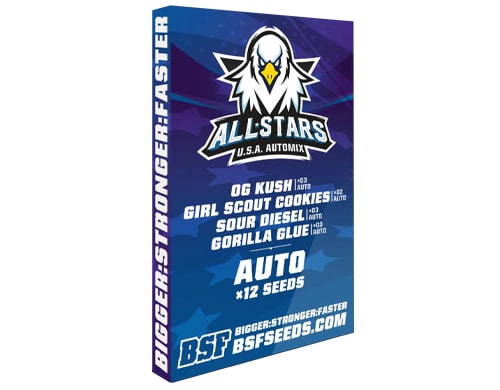 Kit de semillas de cannabis All Stars USA Automix