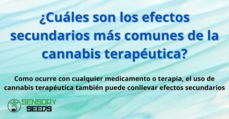 ¿Cuáles son los efectos secundarios más comunes de la cannabis terapéutica?