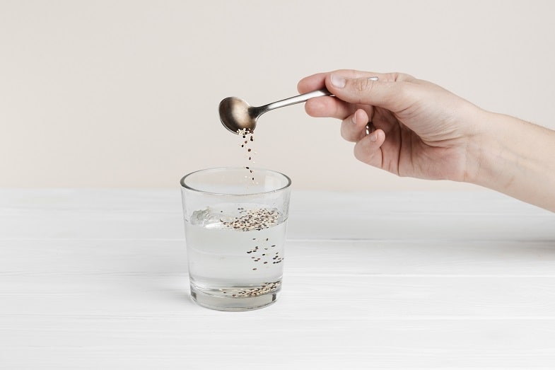 Remojar las semillas en agua